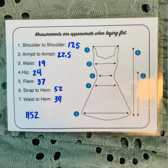 Asos Design Sage Green Cotton Long Sleeve Midi Eyelet Dress Ruffles (Size 14) - Picture 11 of 12